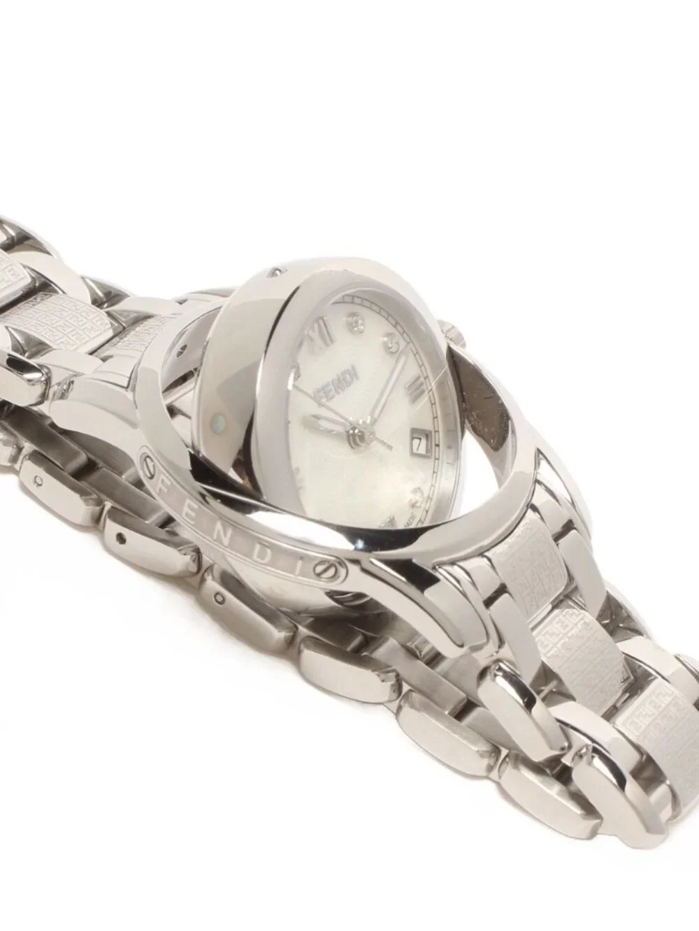 Fendi Watch Quartz Silver